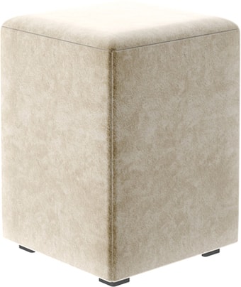 Пуфик Bon Mebel Рим (велюр, бежевый)