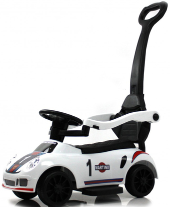 Каталка RiverToys F005FF-P (белый)