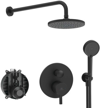 Душевая система Ideal Standard Ceraline Black SetA6939XG-4