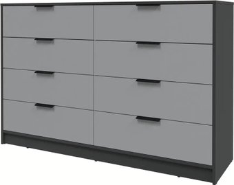 Комод Интерлиния Концепт КТ-К157 (серебро/антрацит)