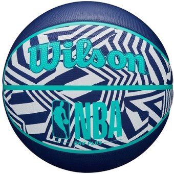 Баскетбольный мяч Wilson NBA DRV Plus Camo Indigo WZ3016102XB7 (7 размер)