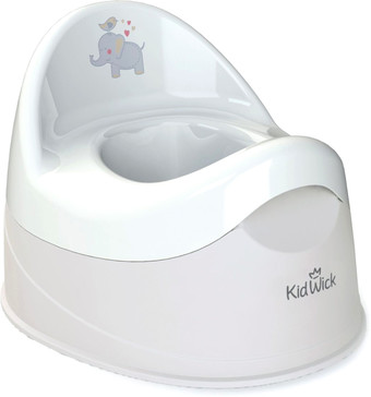 Детский горшок Kidwick Дуэт KW100404 (серый/белый)