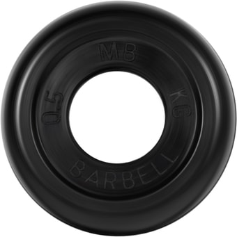 Диск MB Barbell Стандарт 26 мм (1x0.5 кг)