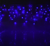 Бахрома Luazon Led-160 (3x0.6 м, синий) [1080175]