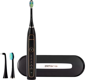 Электрическая зубная щетка Polaris PETB 0101 TC (черный)