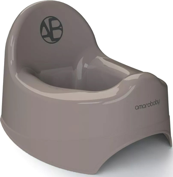 Детский горшок Amarobaby Elect AB221101El/11 (серый)