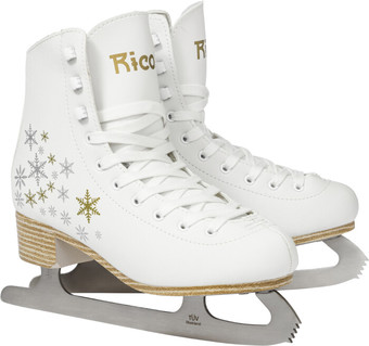 Фигурные коньки Ricos Eclat PW-215-2 (р.35, белый)