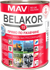 MAV Belakor-15 Ral 7001 1 л (светло-серый матовый)
