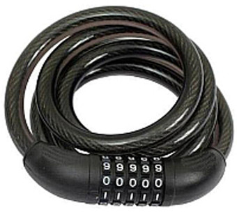 Тросовый велосипедный замок Аллюр ВС-Т 12К (1500 мм)