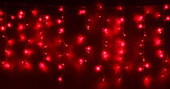 Световой дождь Luazon Led-180 (1.5x1 м, красный) [1080455]