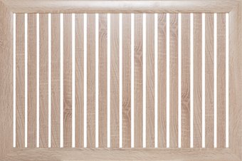 Декоративный экран Стильный дом Реечный 90х60см (дуб сонома)