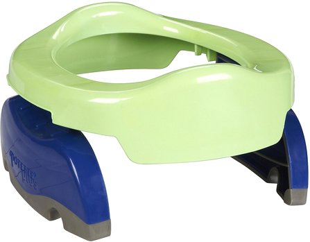 Дорожный горшок Potette Plus 23011 (зеленый/голубой)