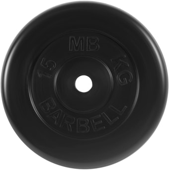 Диск MB Barbell Стандарт 26 мм (1x15 кг)