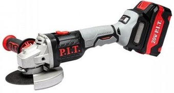 Угловая шлифмашина P.I.T. PWS20H-125D/1 (с 1-им АКБ, кейс)