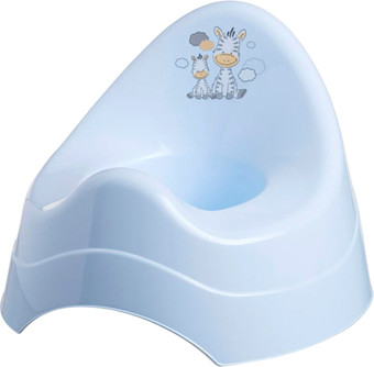 Детский горшок Maltex Жираф 7552 (голубой)