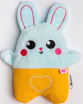 Игрушка-грелка Крошка Я Зайка с вишневыми косточками 4440964