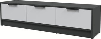 Тумба Интерлиния ТВ Концепт КТ-ТВ3-35 (серый/антрацит)