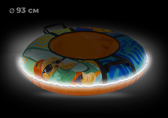 Тюбинг Тяни-Толкай Board Led 93 см (оксфорд, норм)