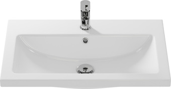Умывальник Cersanit Como 70 S-UM-COM70/1-w + 63037 (со смесителем)