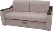 Диван Сириус Лидер-3 ППУ 185x110 (Eva 05 велюр светло-бежевый)