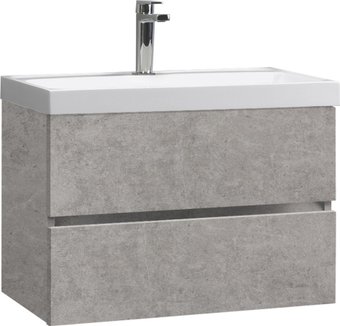 Belux Тумба под умывальник Бостон НП 70-02 (31, бетон чикаго/светло-серый)