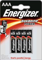 Батарейки Energizer Alkaline Power AAA 4 шт