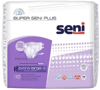 Подгузники Seni Super Plus XL (10 шт)