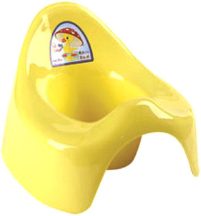 Детский горшок Dunya Семер 11106 (желтый/оранжевый)