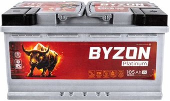 Автомобильный аккумулятор BYZON Platinum R+ (105 А·ч)
