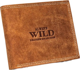Портмоне Always Wild N992-P-CHM-1065 (коньячный)