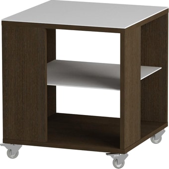 Журнальный столик Leset 732 02.11 (венге/стекло белое)