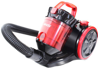 Пылесос Ginzzu VS424 (черный/красный)