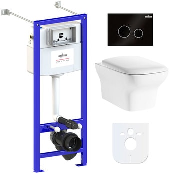 Унитаз Lavinia Boho Relfix Bristol Rimless 6 в 1 77050204