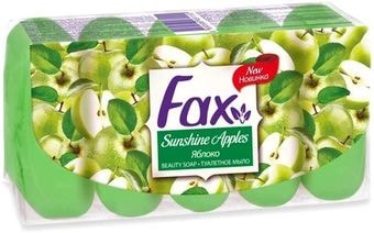 Косметика по уходу за телом Fax Мыло туалетное Яблоко 5?70 г