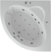 Ванна Aquatek Калипсо 146x146 (с экраном)