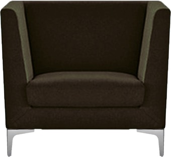 Интерьерное кресло Brioli Виг (рогожка, J5 коричневый)