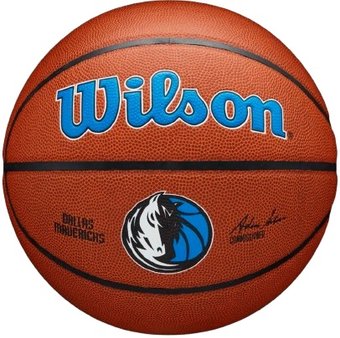 Баскетбольный мяч Wilson Wilson NBA Dallas Mavericks WZ4029307XB7 (7 размер)