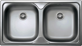 Кухонная мойка Ukinox Классика CLM780.435 20GT6K 0C
