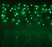 Бахрома Luazon Led-160 (3x0.6 м, зеленый) [1080177]