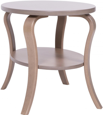 Журнальный столик Мебелик Аннет (шимо/столешница шпон)