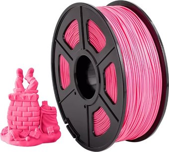 Пластик NV Print NV-3D-ABS-PINK (1.75мм, 1 кг, розовый)