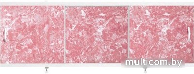 Фронтальный экран под ванну Alavann Оптима 150 (темно-коричневый мрамор)