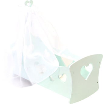 Кроватка для кукол Paremo Любимая кукла Аквамарин мини PFD120-77M