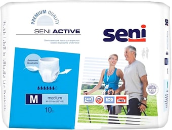 Трусы-подгузники для взрослых Seni Active Medium 2 (10 шт)