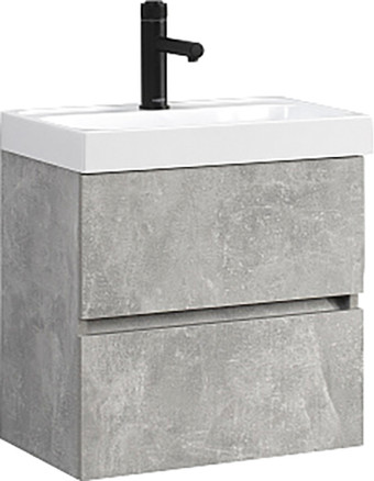 Belux Тумба под умывальник Париж НП 50-02 (31, бетон чикаго светло-серый)