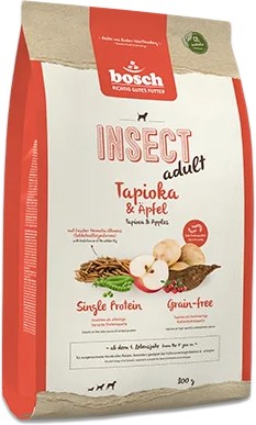 Сухой корм для собак Bosch HPC Insect Adult Tapioca & Apples (с тапиокой и яблоком) 10 кг