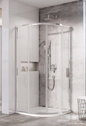 Душевой уголок Ravak Blix Slim BLSCP4-80 (полированный алюминий/хром)