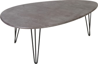 Журнальный столик Калифорния мебель Шеффилд (серый бетон)