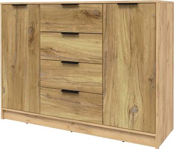 Тумба Интерлиния Концепт КТ-Т140 (дуб нокс/дуб золотой)