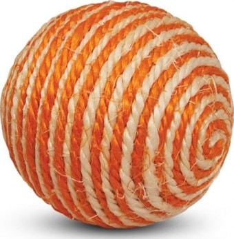 Игрушка для кошек Triol Шарик из сизаля S2015 d 9,5 см